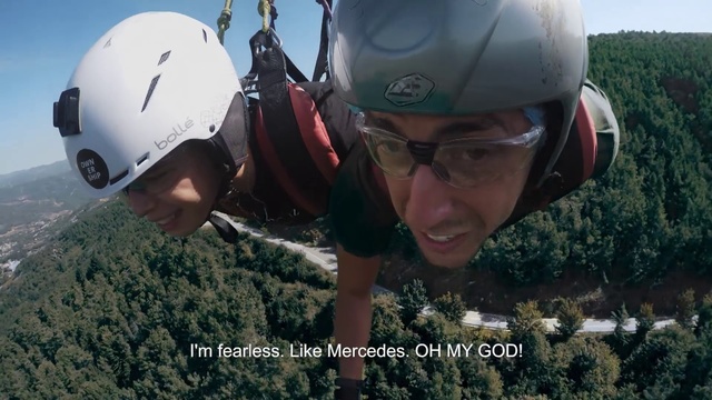 Video Reference N15: Helmet, Personal protective equipment, Adventure, Headgear, Recreation, Photography, Sports equipment, Extreme sport, Sports gear, Air sports