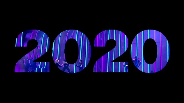 Video Reference N1: Text, Font, Purple, Violet, Electric blue, Graphic design, Logo, Graphics, Neon, Brand