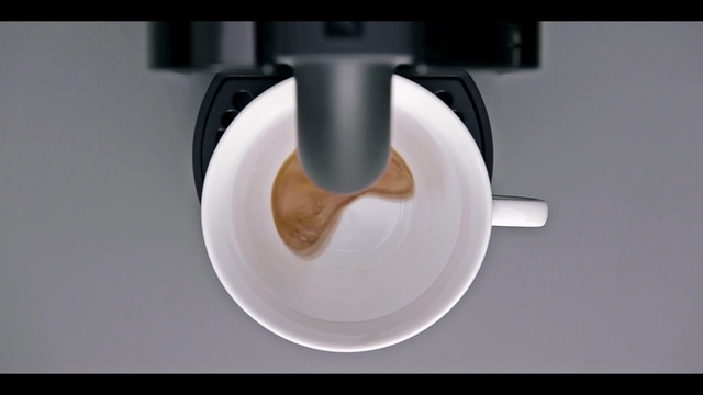 Video Reference N1: espresso, small appliance, coffee, cup