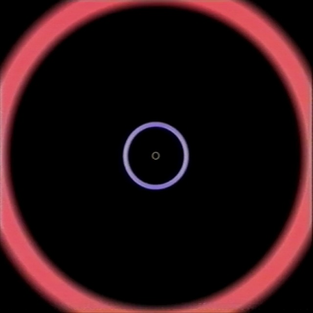 Video Reference N3: circle, eye, atmosphere, close up, computer wallpaper, magenta, font, graphics, space
