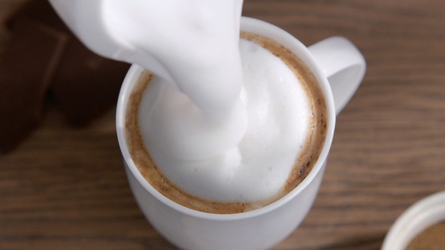 Video Reference N0: Drink, Coffee, White coffee, Café au lait, Cup, Caffè macchiato, Food, Latte, Espresso, Ristretto