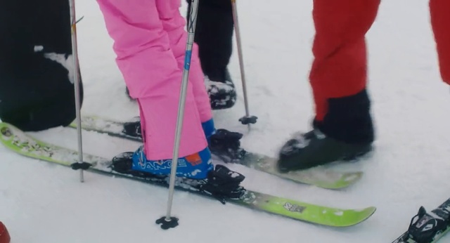 Video Reference N0: Ski, Snow, Ski Equipment, Ski binding, Ski boot, Footwear, Ski pole, Snowshoe, Recreation, Winter