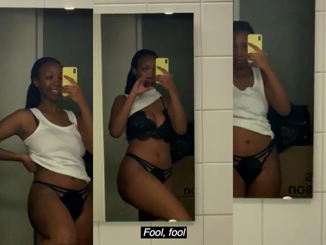 Video Reference N20: Thigh, Leg, Selfie, Undergarment, Hip, Abdomen, Mirror, Photography, Lingerie, Muscle