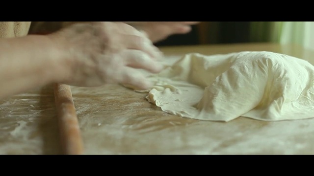 Video Reference N2: Dough, Hand, Food, Cuisine
