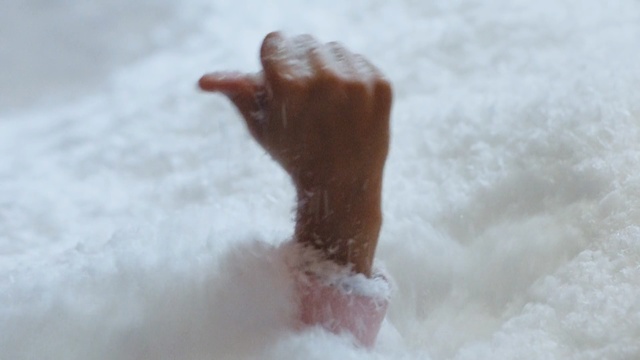 Video Reference N2: Hand, Finger, Snow