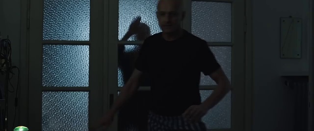 Video Reference N1: Black, Blue, Standing, Darkness, Snapshot, Human, Window, Shoulder, Room, Photography