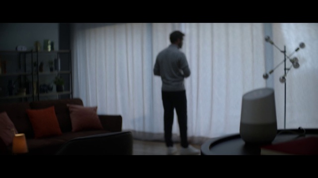 Video Reference N3: White, Photograph, Black, Standing, Shoulder, Light, Snapshot, Couch, Room, Sitting