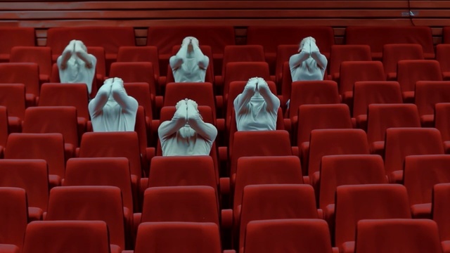 Video Reference N2: Red, Auditorium, Theatre, Movie theater, heater, Symmetry