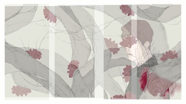 Video Reference N2: pink, design, pattern, flower, textile, illustration, art, petal, wallpaper, anime