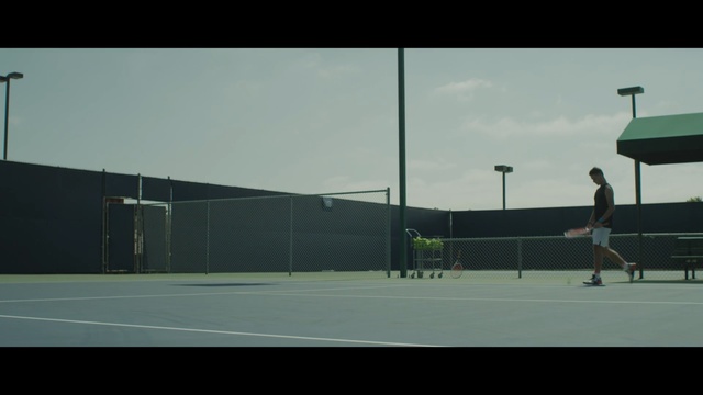 Video Reference N7: tennis, tennis court, racquet sport, sport venue, net, structure, infrastructure, sports, atmosphere, soft tennis
