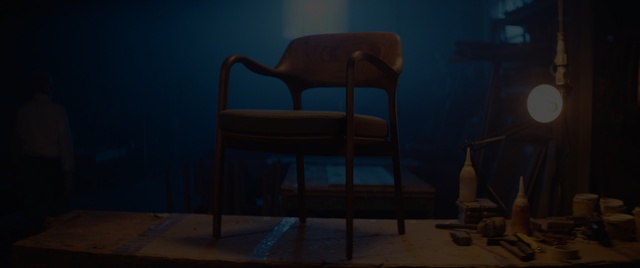Video Reference N0: darkness, light, chair, table, furniture, lighting, scene, night, midnight, still life photography