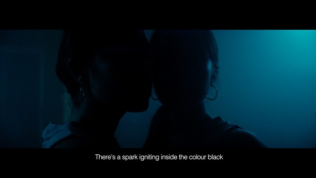 Video Reference N0: Black, Human, Darkness, Scene, Interaction, Organism, Fiction, Photography, Screenshot, Love