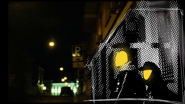 Video Reference N2: Black, Light, Yellow, Night, Lighting, Metropolitan area, Automotive lighting, Snapshot, Darkness, Metropolis