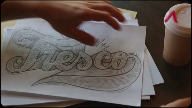 Video Reference N1: font, drawing, calligraphy, hand, finger, design, paper, art, material