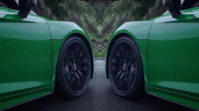 Video Reference N7: Wheel, Tire, Car, Vehicle, Automotive lighting, Automotive tire, Motor vehicle, Hood, Green, Automotive design