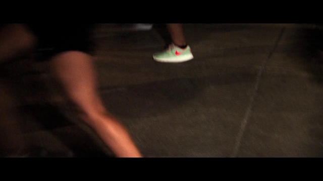 Video Reference N2: Black, Human leg, Darkness, Light, Leg, Floor, Brown, Footwear, Joint, Hand