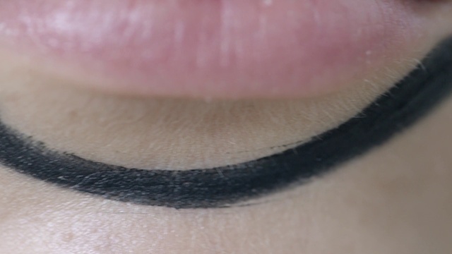 Video Reference N2: Lip, Eyebrow, Skin, Chin, Cheek, Eyelash, Forehead, Eye, Close-up, Material property