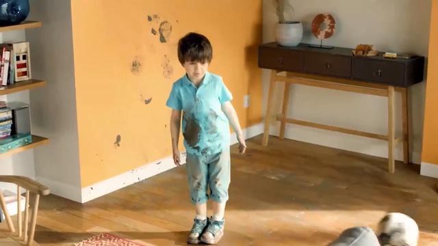 Video Reference N1: Floor, Standing, Flooring, Shoulder, Room, Child, Leg, Play, Hardwood, Wood