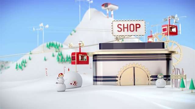 Video Reference N1: Architecture, Illustration, Winter, Building, Arch, Vehicle