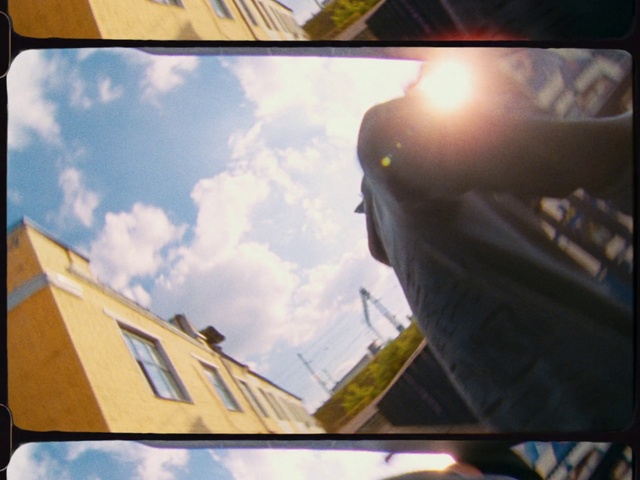 Video Reference N4: Sky, Cloud, Photography, Auto part, Square, Rear-view mirror, Tints and shades, Fictional character, Art