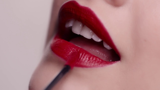 Video Reference N13: Lip, Red, Mouth, Lipstick, Lip gloss, Beauty, Close-up, Chin, Pink, Nose