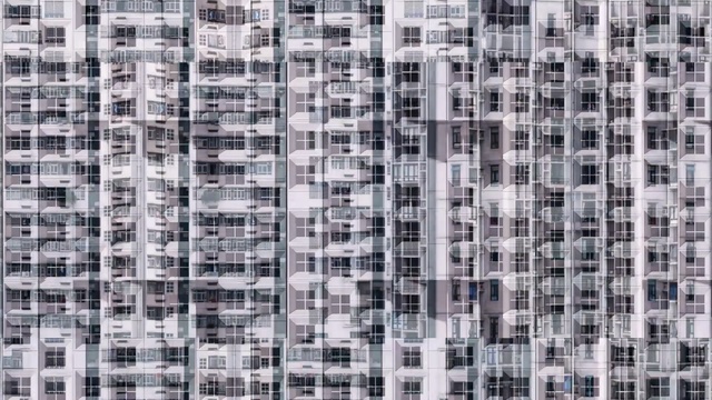 Video Reference N14: metropolis, building, black and white, urban area, structure, pattern, architecture, skyscraper, tower block, design