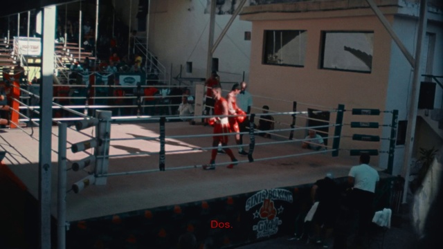 Video Reference N3: Sport venue, Boxing ring, Boxing equipment, Iron, Boxing, Individual sports, Room, Metal, Sports equipment, Contact sport
