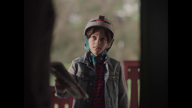 Video Reference N5: Child, Photography, Fun, Smile, Jacket, Helmet, Personal protective equipment
