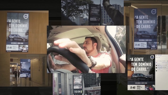 Video Reference N9: Advertising, Display advertising, Muscle, Signage, Display device, Art, Person