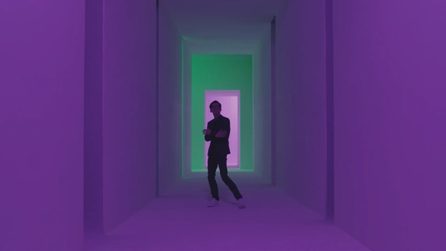Video Reference N2: purple, pink, green, violet, light, snapshot, lighting, darkness, magenta, shadow, Person