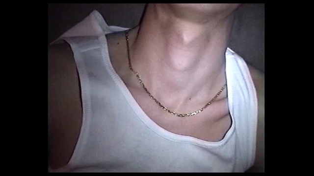Video Reference N1: Neck, Necklace, Skin, Chest, Jewellery, Chin, Fashion accessory, Body jewelry, Joint, Chain
