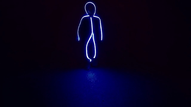 Video Reference N0: Blue, Electric blue, Light, Backlighting, Darkness, Neon, Animation