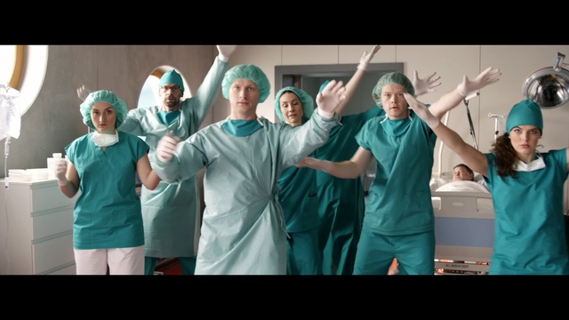 Video Reference N2: Scrubs, Surgeon, Room, Service, Team, Event, Fun, Photography, Smile, Person