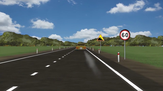 Video Reference N2: Road, Highway, Asphalt, Lane, Infrastructure, Traffic sign, Freeway, Sign, Thoroughfare, Signage