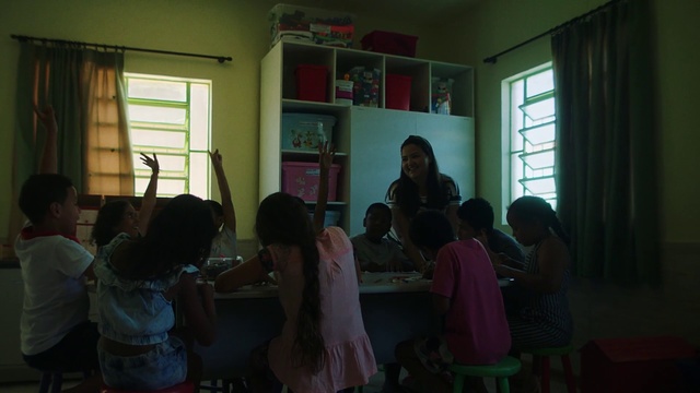 Video Reference N0: Room, Classroom, Youth, Community, Event, Fun, Class, Adaptation, Child, Education