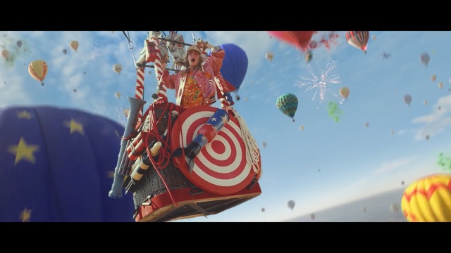 Video Reference N1: Fun, Screenshot, Hot air balloon, Photography, Art, World, Graphics, Animation, Advertising, Graphic design