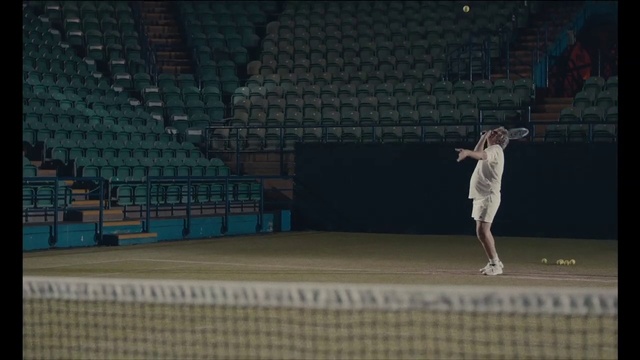 Video Reference N16: Sport venue, Real tennis, Tennis, Arena, Player, Fun, Net, Tennis court, Soft tennis, Pc game, Person
