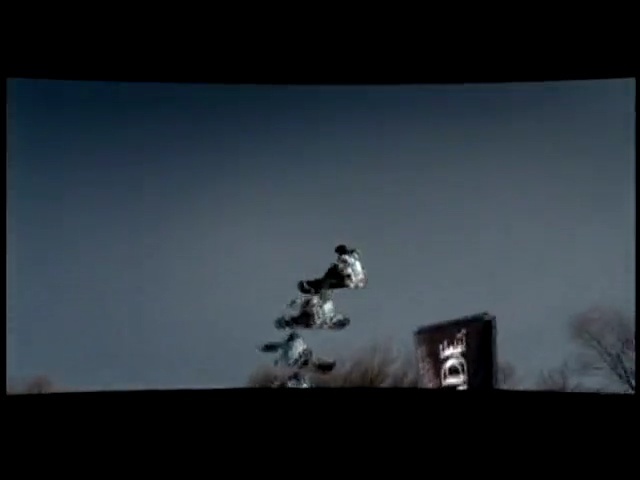 Video Reference N2: sky, extreme sport, atmosphere, mode of transport, geological phenomenon, cloud, darkness, freestyle motocross, screenshot, stunt performer