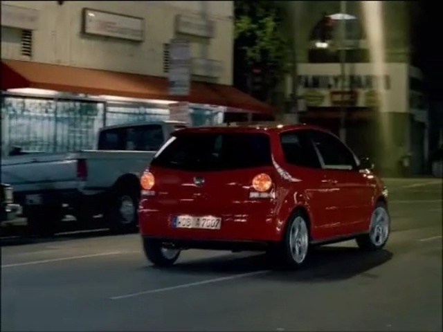 Video Reference N2: car, land vehicle, motor vehicle, vehicle, city car, mode of transport, automotive design, volkswagen, vehicle door, family car, Person