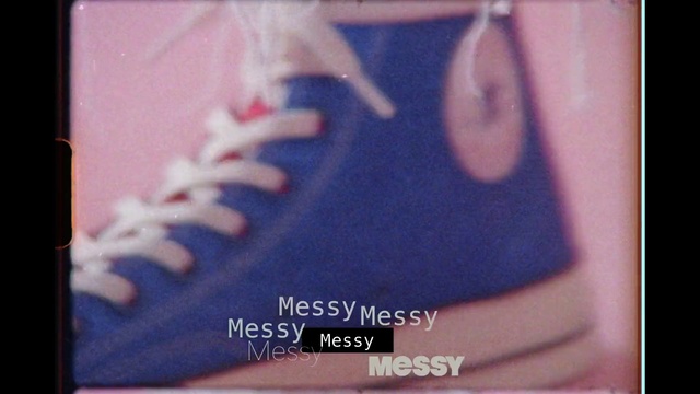 Video Reference N4: Pink, Footwear, Shoe, Font, Magenta, Electric blue, Finger, Abdomen, Chest, Flesh