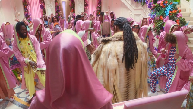 Video Reference N3: Pink, Tradition, Event, Ceremony, Magenta, Ritual, Dress, Temple, Rite, Sari