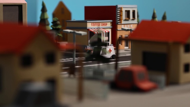 Video Reference N4: Scale model, Home, Toy, Lego, Town, House, Mode of transport, Architecture, Neighbourhood, Model car