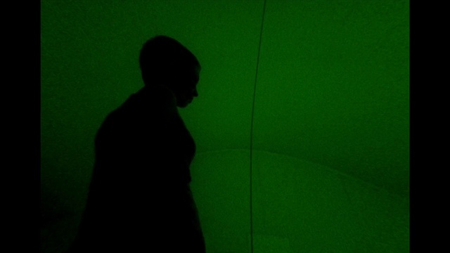 Video Reference N2: Green, Black, Red, Shadow, Light, Darkness, Standing, Yellow, Photography, Room