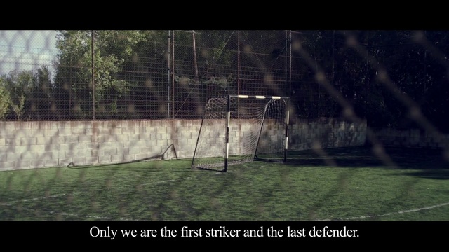 Video Reference N4: Net, Grass, Tree, Sky, Atmosphere, Lawn, Goal, Fence, Photography, Photo caption