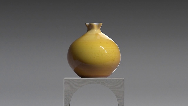Video Reference N4: Vase, Artifact, Ceramic, Yellow, Pottery, Still life photography, earthenware, Still life, Urn, Serveware
