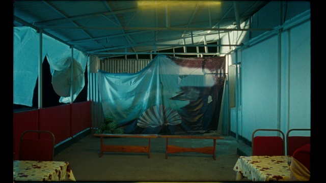 Video Reference N5: Wall, Architecture, Tarpaulin, Art, Building, Stage, Mural