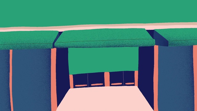 Video Reference N0: Shade, Illustration, Table, Awning, Furniture, Design, Cartoon, Text, Chair, Bed