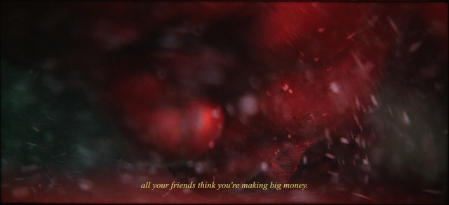 Video Reference N3: Red, Darkness, Close-up, Flesh, Mouth, Organism, Sky, Font, Nebula, Photography