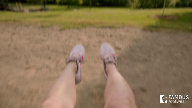 Video Reference N3: Leg, Foot, Footwear, Finger, Toe, Grass, Barefoot, Human body, Soil, Human leg