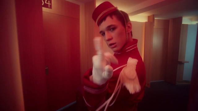 Video Reference N2: Red, Light, Pink, Room, Fun, Mouth, Photography, Headgear, Hand, Finger